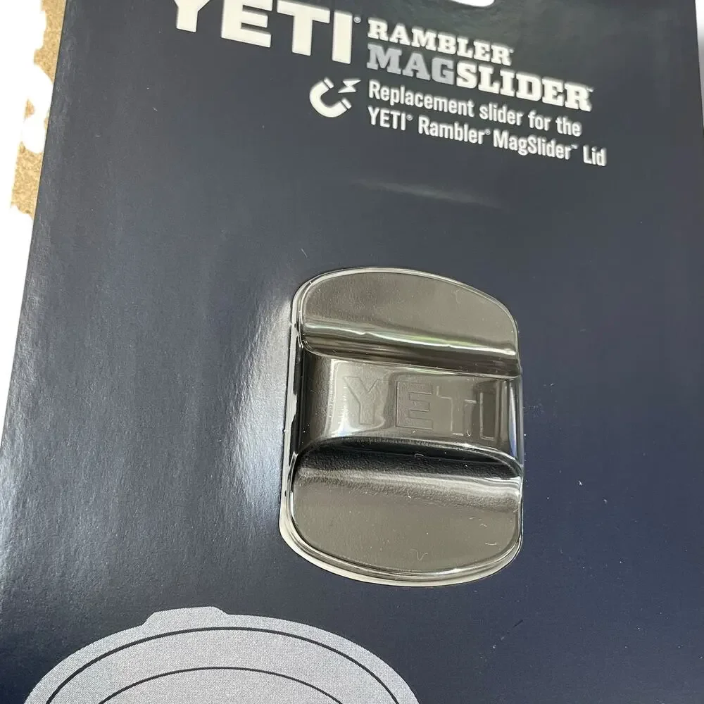 Genuine Yeti Magslider Magnetic Slide Piece for Rambler Tumbler Lid Black OE